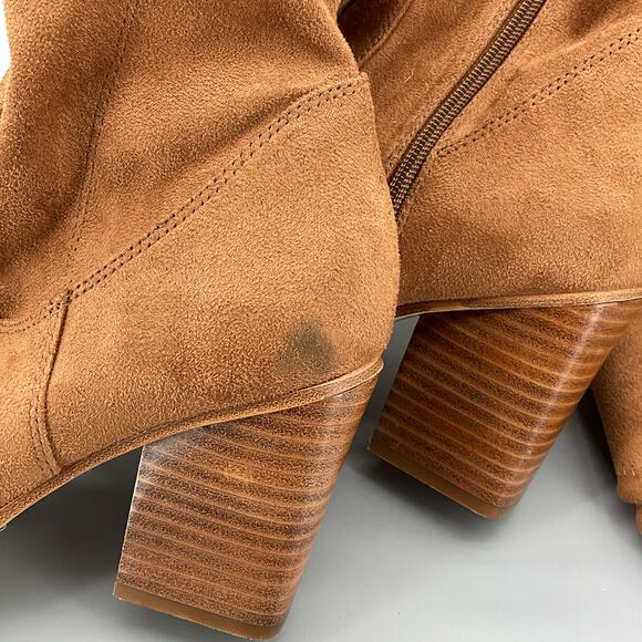 NEW Mark Fisher Women’s Garwin Over the Knee Boots Brown Size 6M - Picture 7 of 11